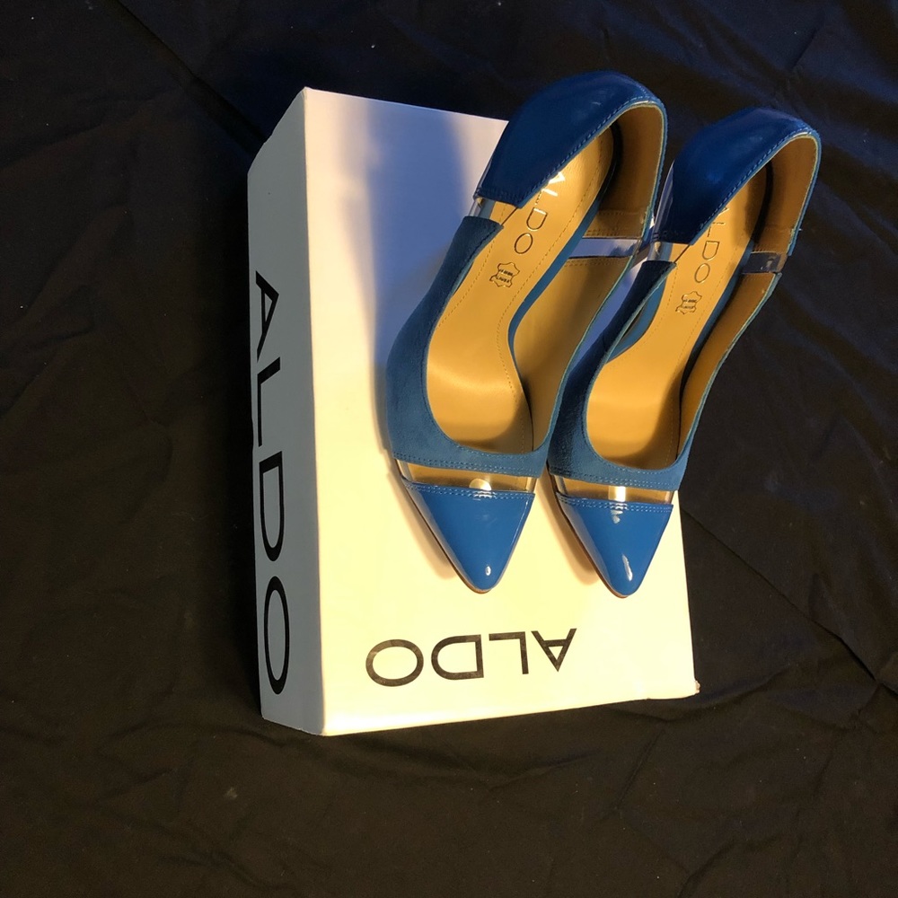 Blue pumps - Picture 2 of 5